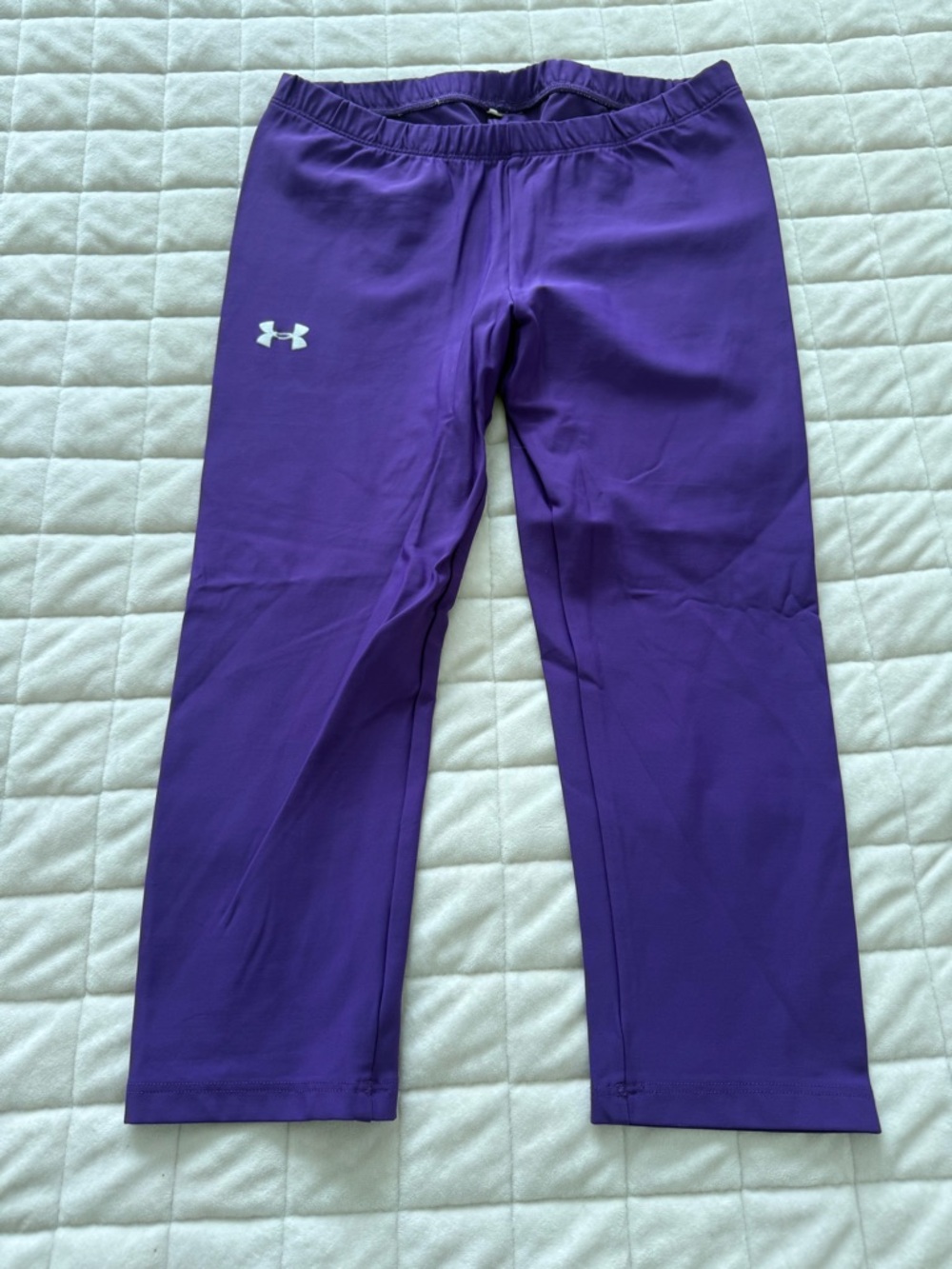 Under Armour Purple Womens Athletic Capris